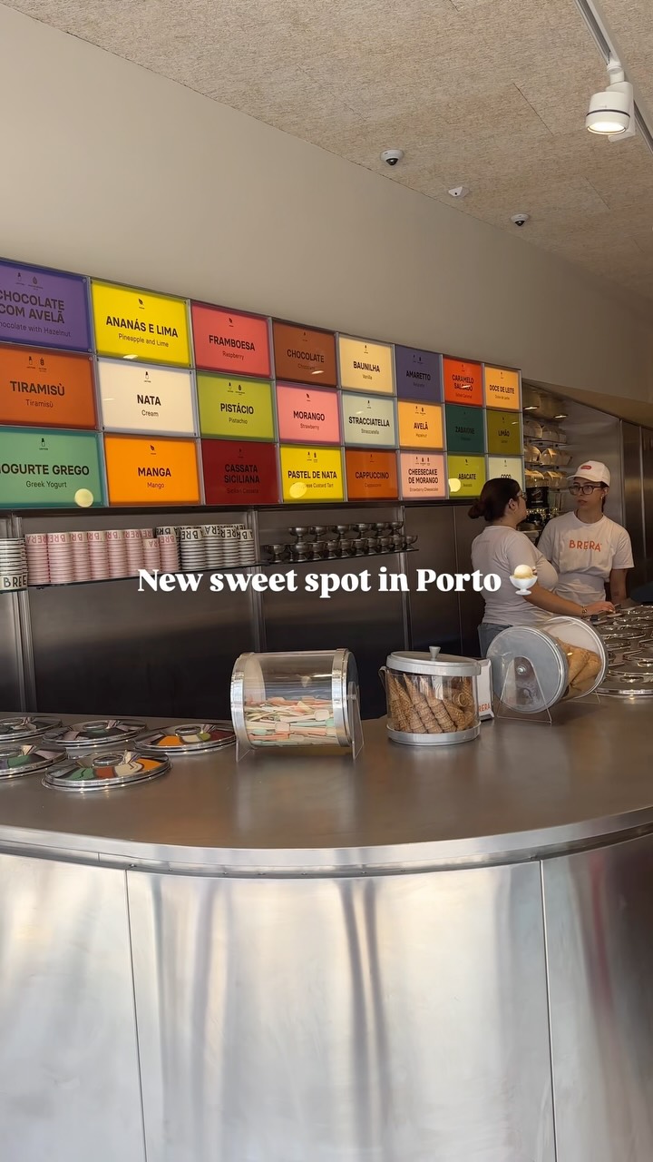 Brera Santa Catarina: Porto's Italian Gelato Spot