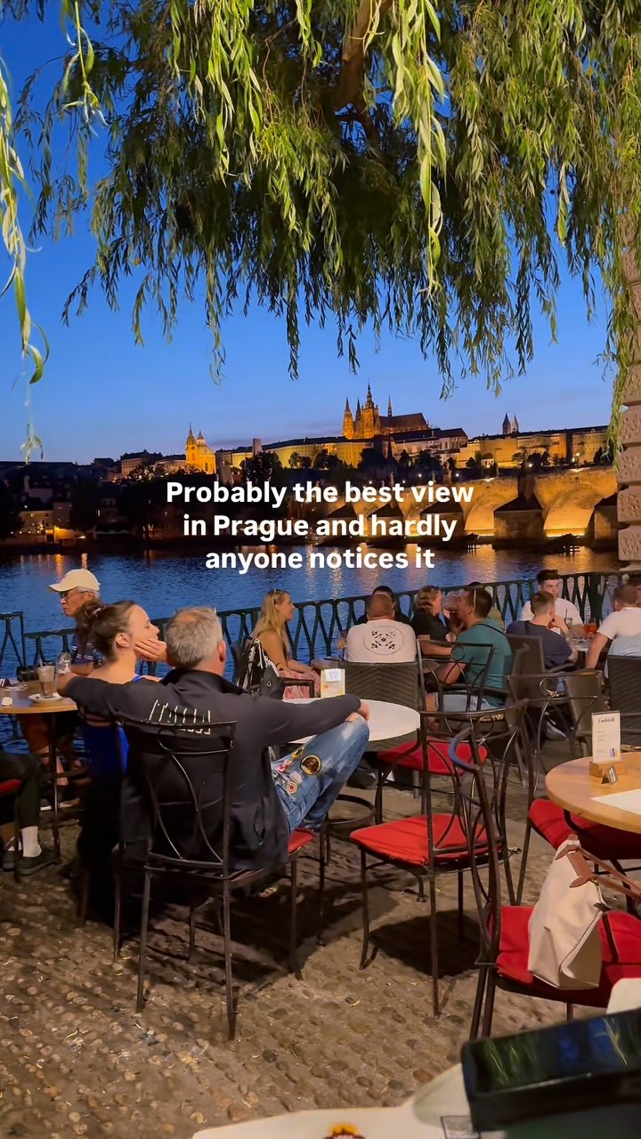 Prague Castle And Charles Bridge Views