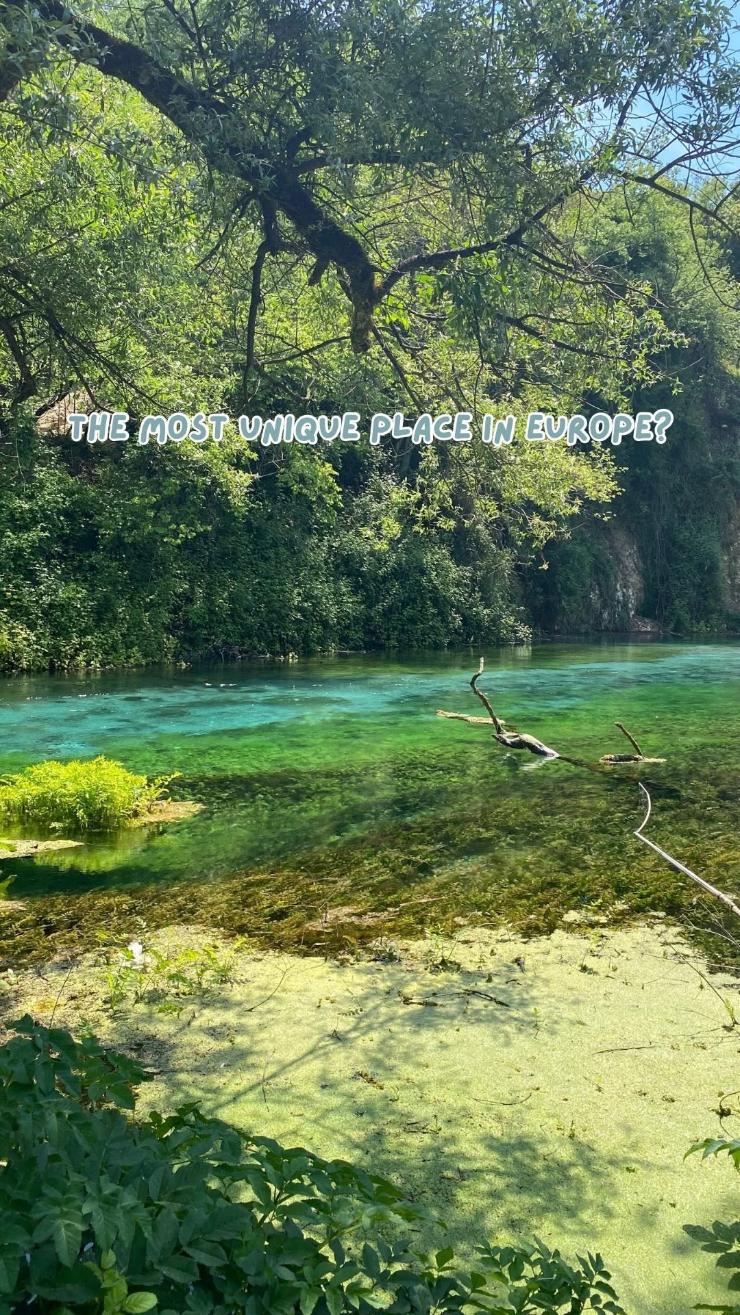 Albania's Stunning Blue Eye Spring