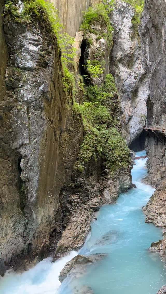 Waterfall Trail Near Mittenwald - Germany to Austria