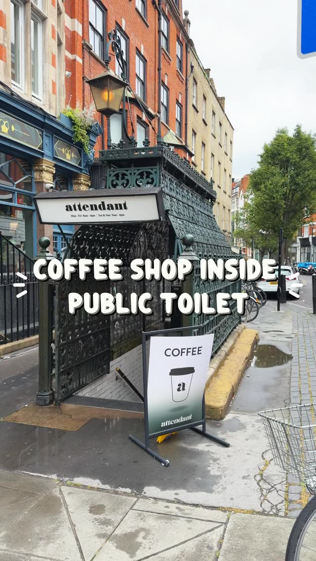 Fitzrovia Coffee Shop Housed In Victorian Toilets