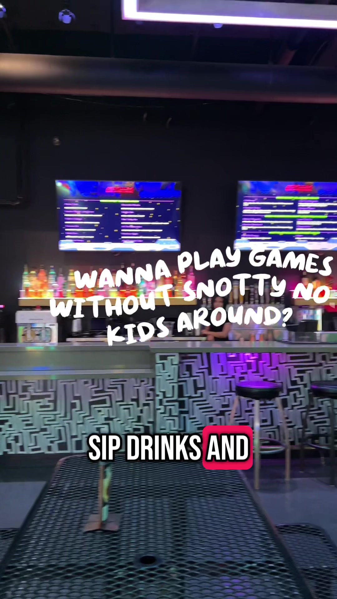 Adult Arcade Fun At AREA15