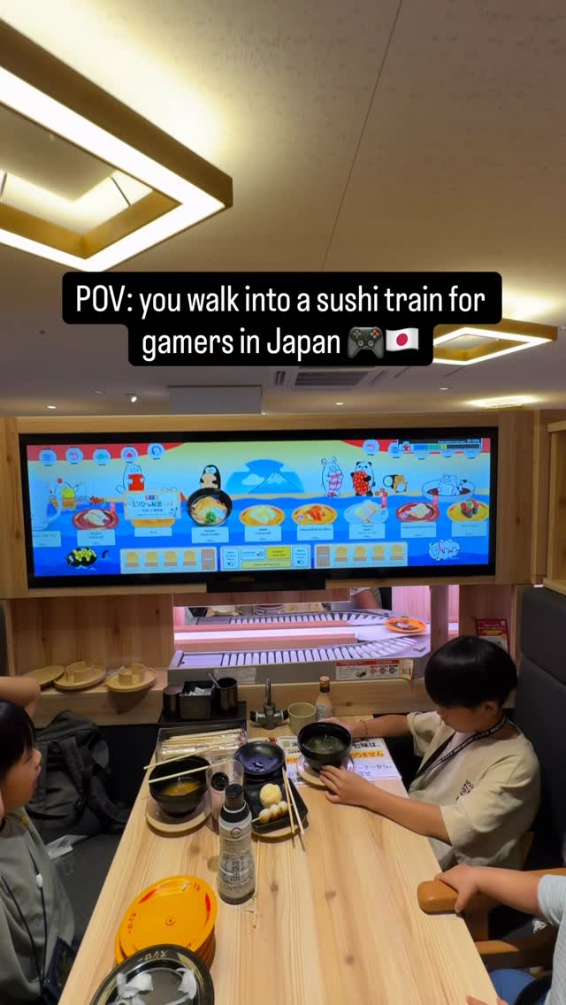 Sushiro Shinjuku Nishiguchi Offers Interactive Sushi Dining