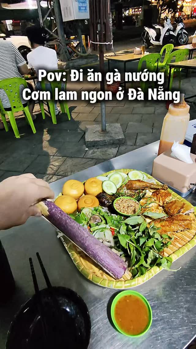 Vietnamese Grilled Chicken with Bamboo Rice