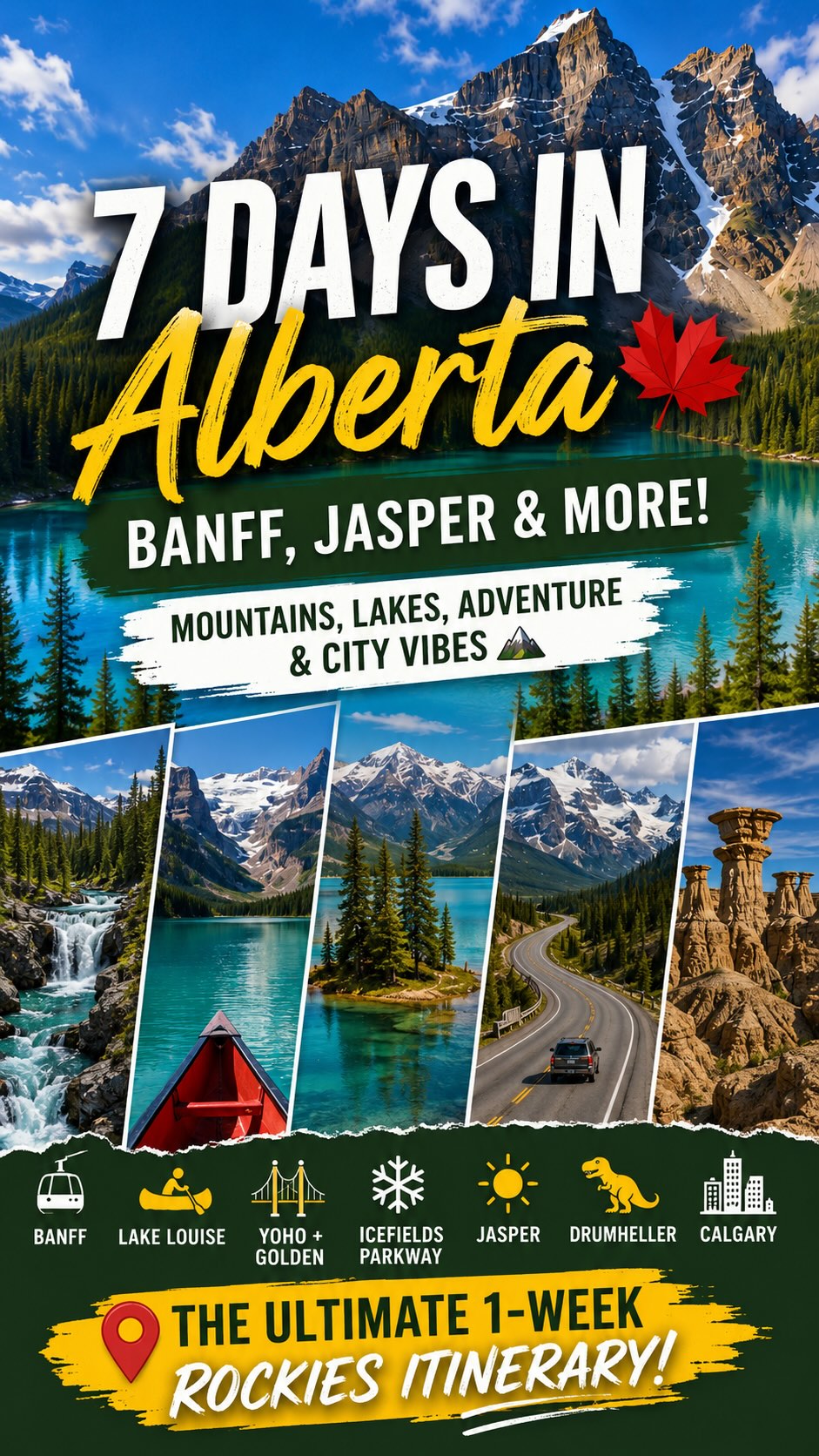 29 Attractions in Alberta