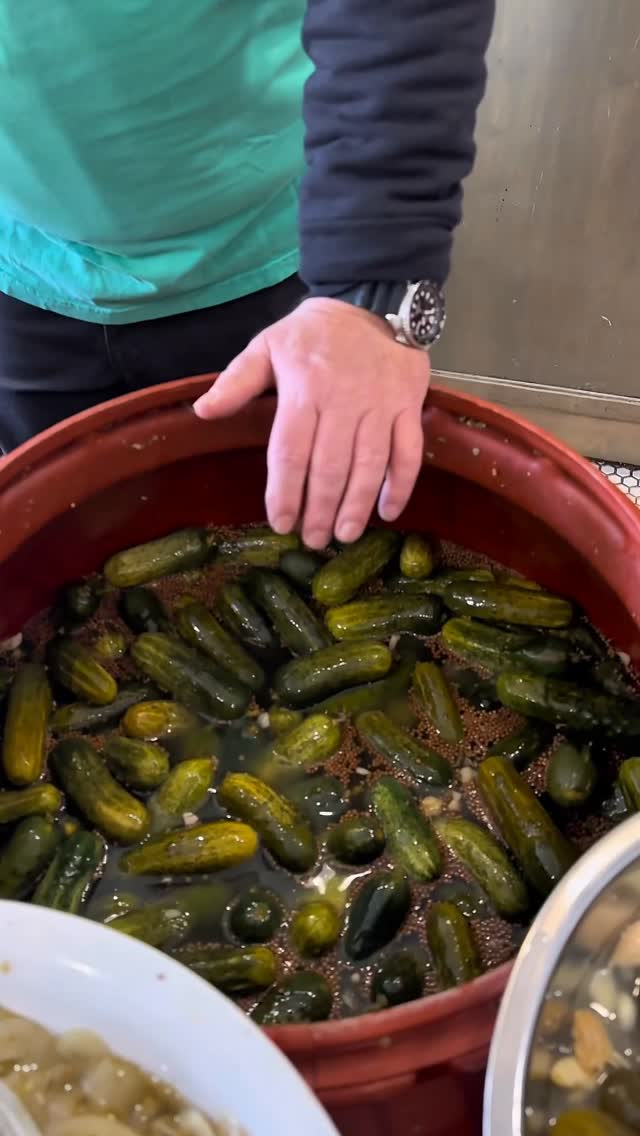 New York City Pickle Shop Features Old-World Recipes