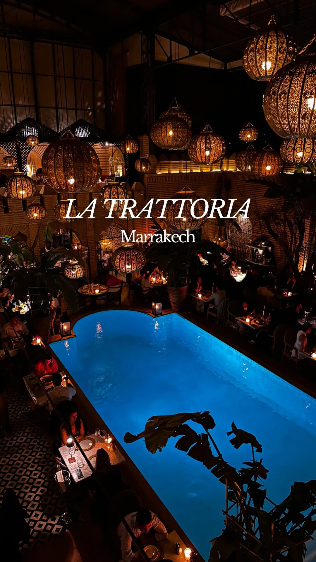La Trattoria: Italian Ambiance in Marrakech