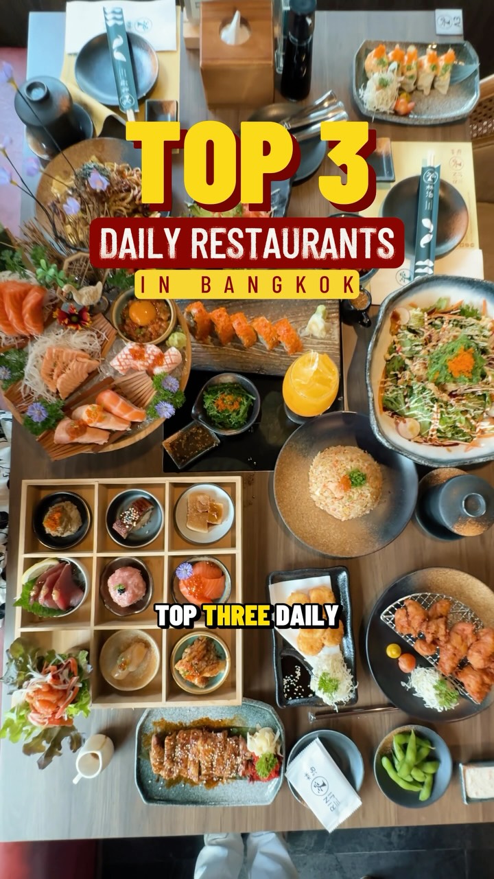 Top 3 Bangkok Restaurants for Italian, Ramen, and Sushi