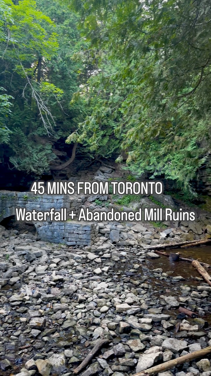 Hilton Falls: Waterfall Ruins Near Toronto