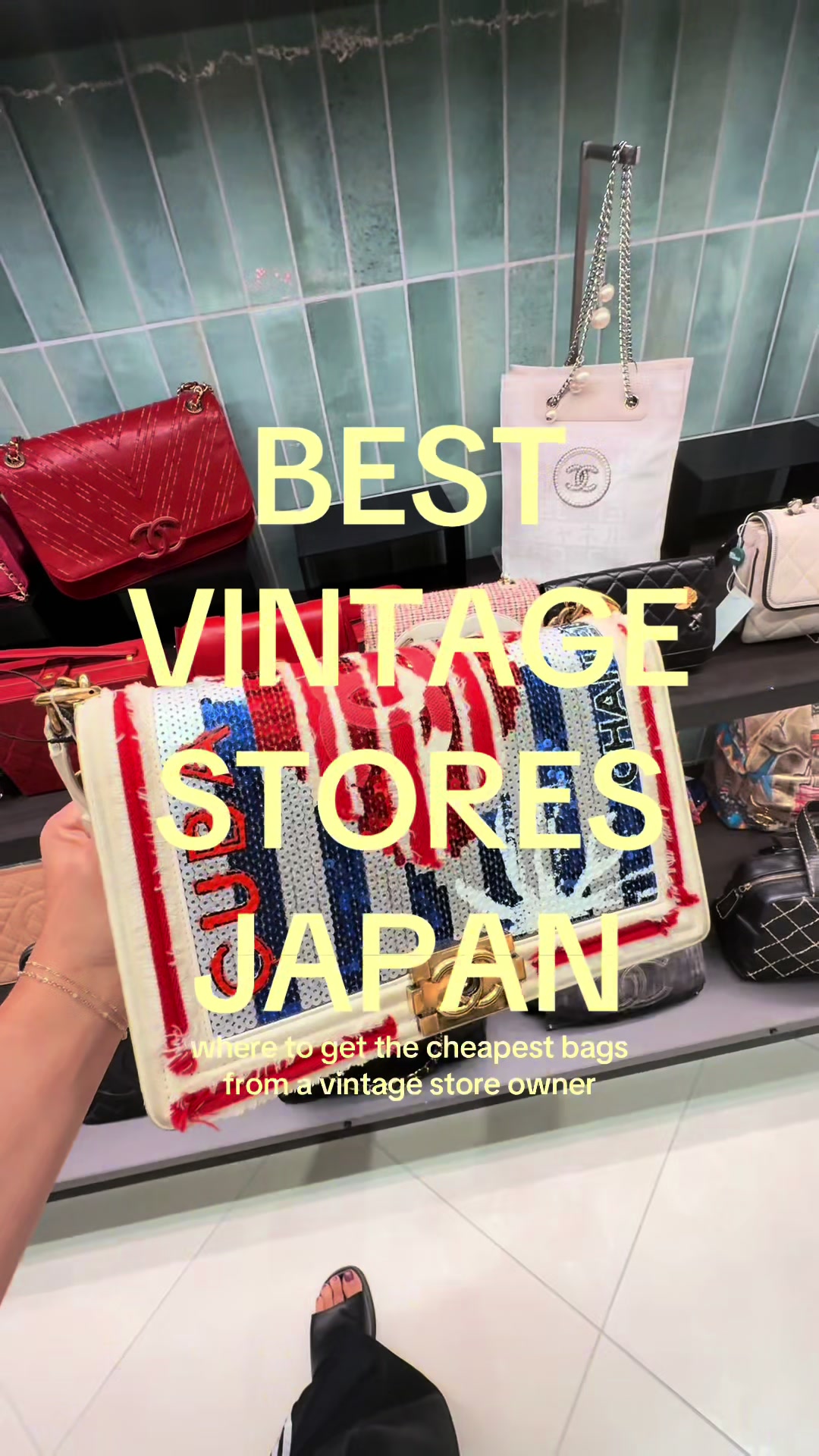 Tokyo Vintage Shops For Designer Bags