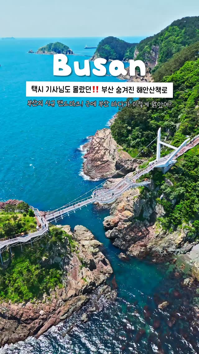 Busan's Hidden Coastal Trail Offers Ocean Views
