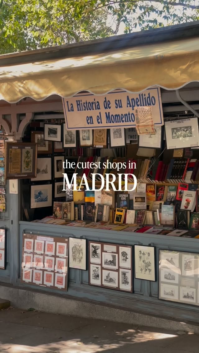 7 Shops in Madrid