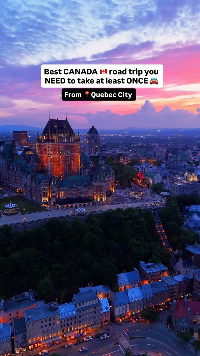 Quebec Road Trip: Cityscapes, Waterfalls, Parks, and Coasts