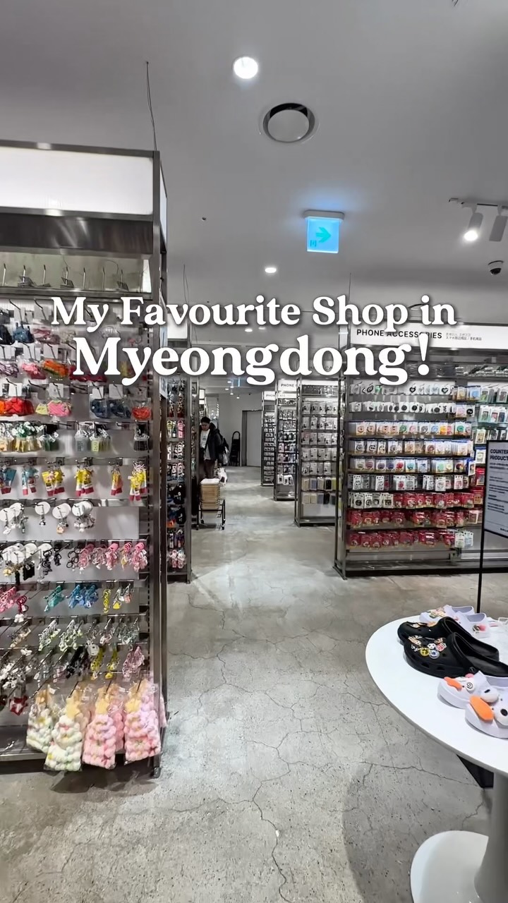 Myeongdong Wholesale Shop for Snacks and Bags