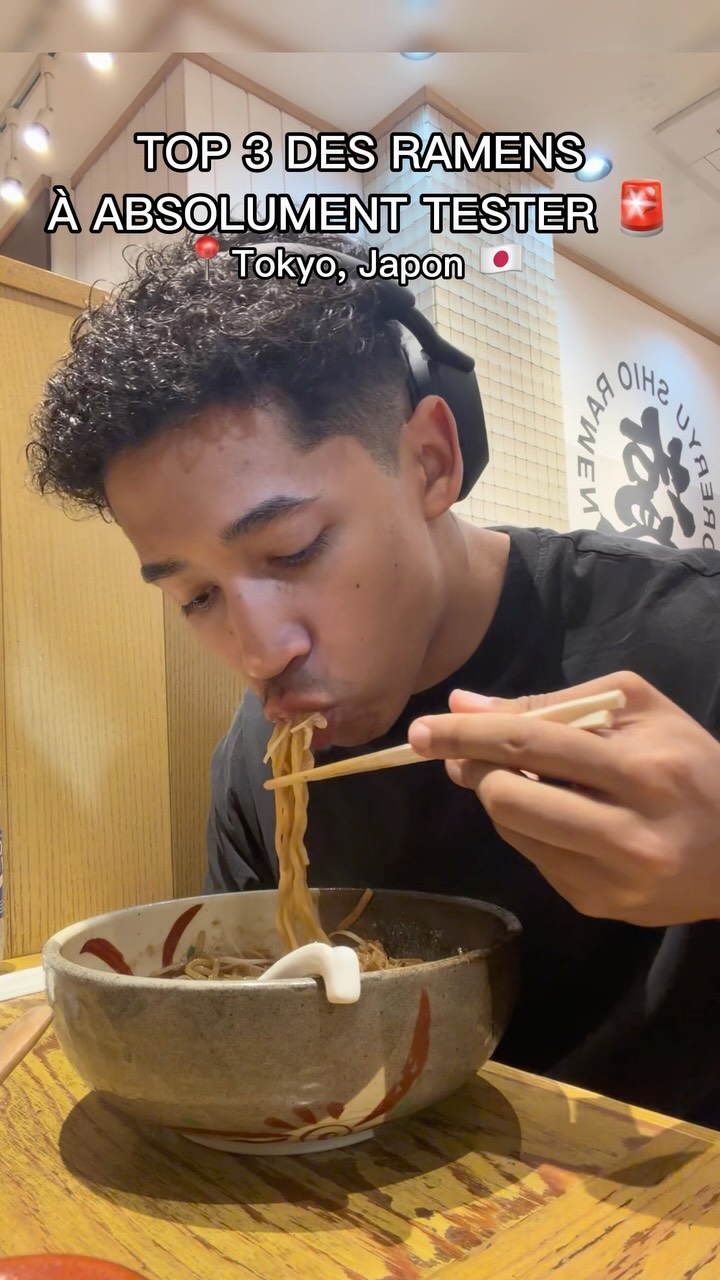 Top 3 Ramen Restaurants in Tokyo