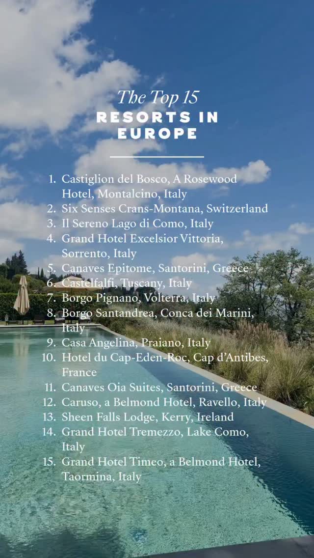 15 Hotels in Italy
