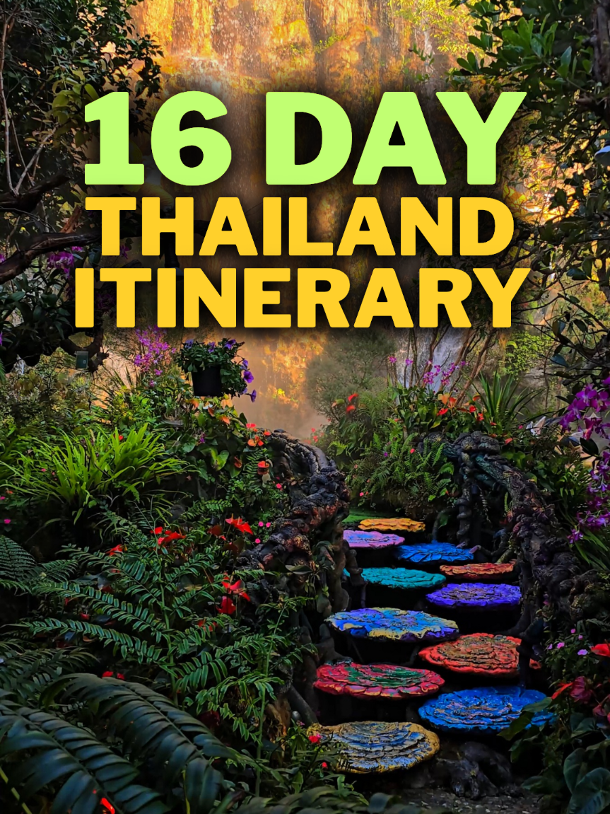 Thailand Itinerary: Temples, Cafes, and Island Adventures