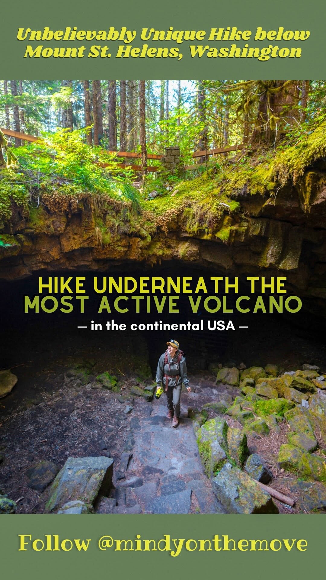 Explore Ape Cave Lava Tube Near Mount St. Helens