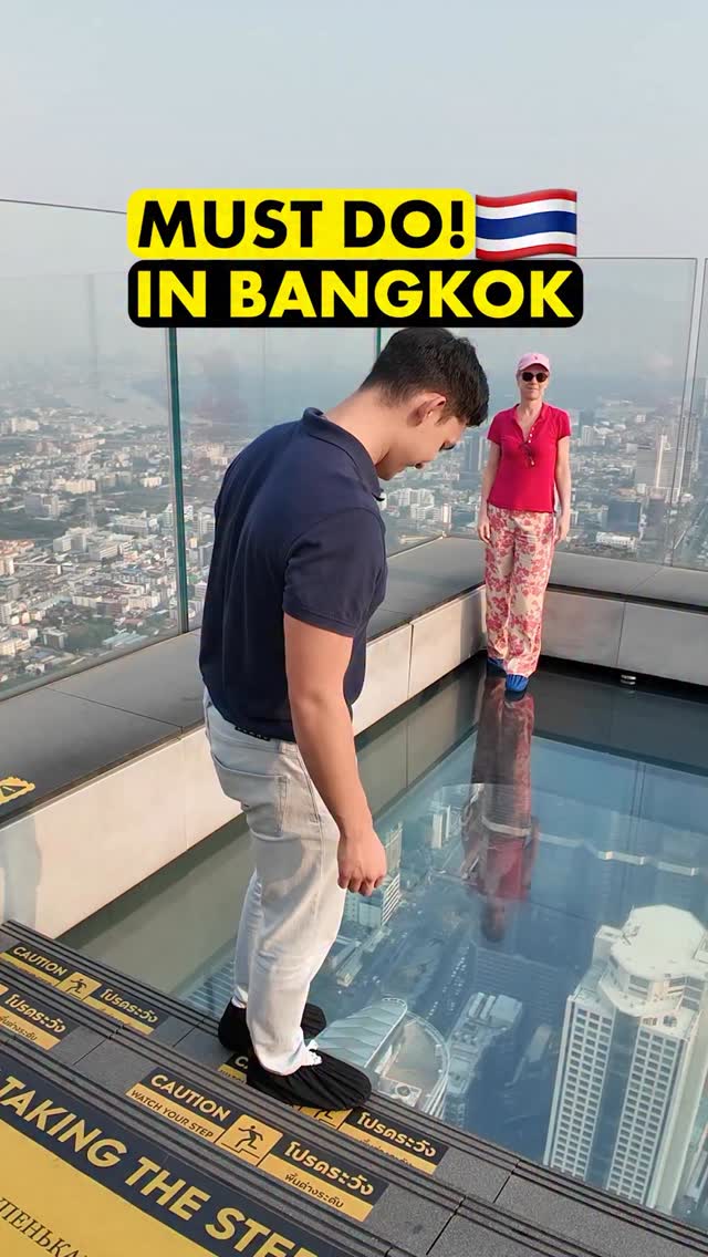 MahaNakhon Tower Skywalk and Interactive Art Exhibit