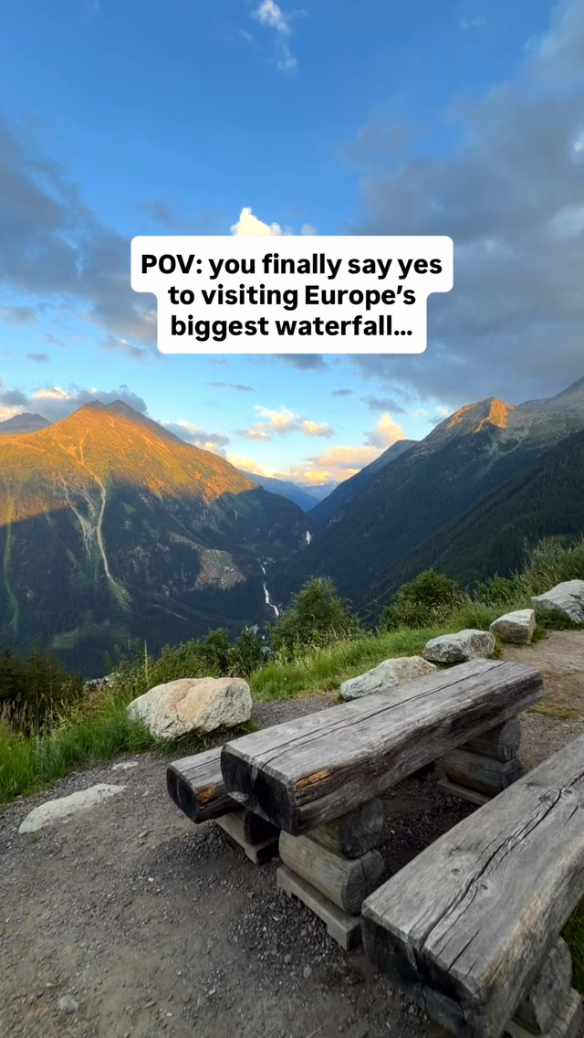 Europe's Largest Waterfall: Krimml Waterfalls
