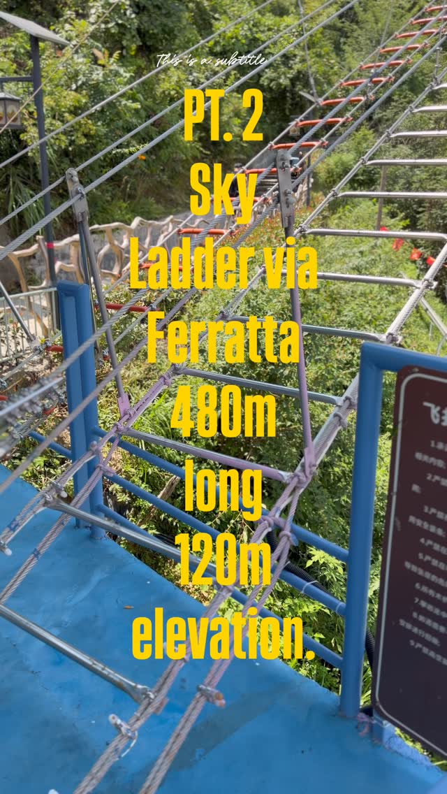 Ferrata Sky Ladder: Adventure at Daci Cliff