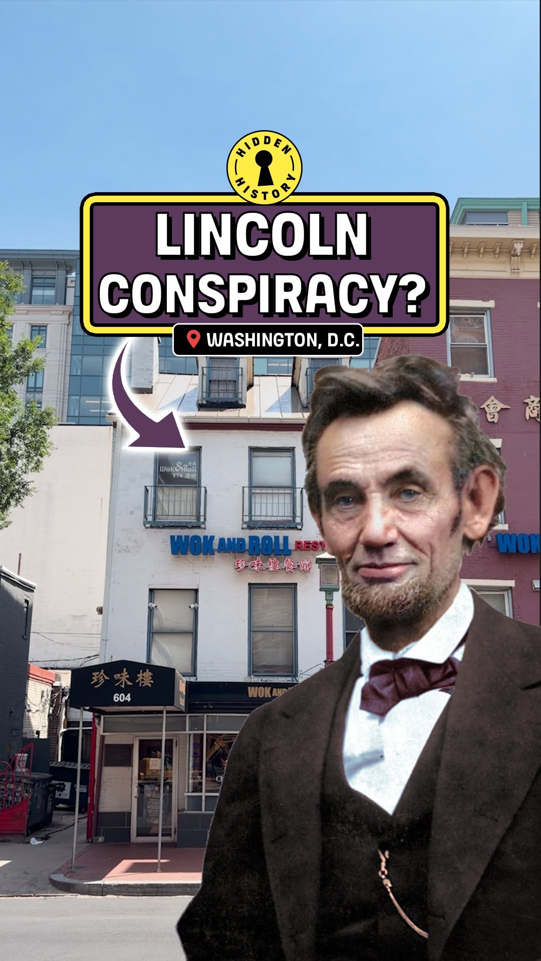 Lincoln Assassination Sites And Chinatown Restaurant