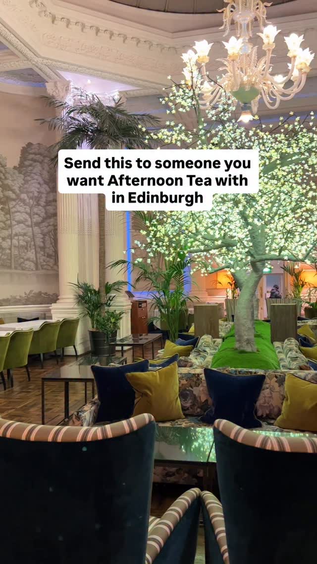 Edinburgh Hotels Offering Champagne Afternoon Tea