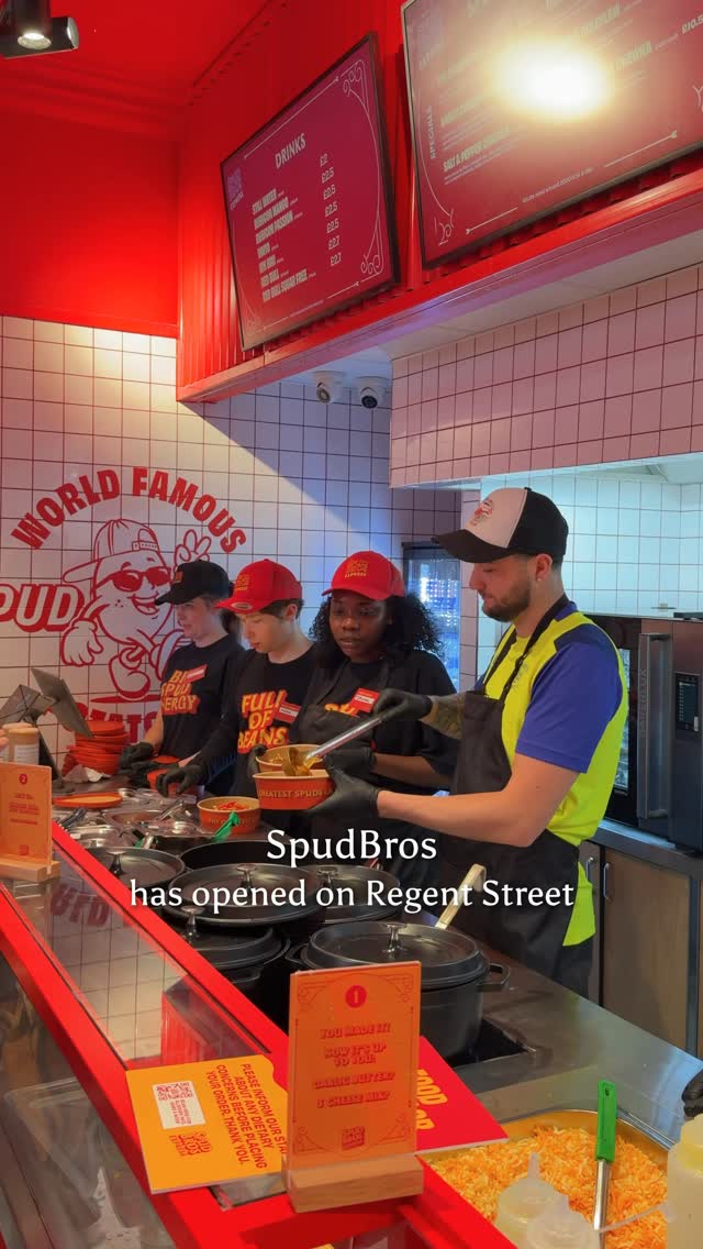 SpudBros Express Opens On Regent Street
