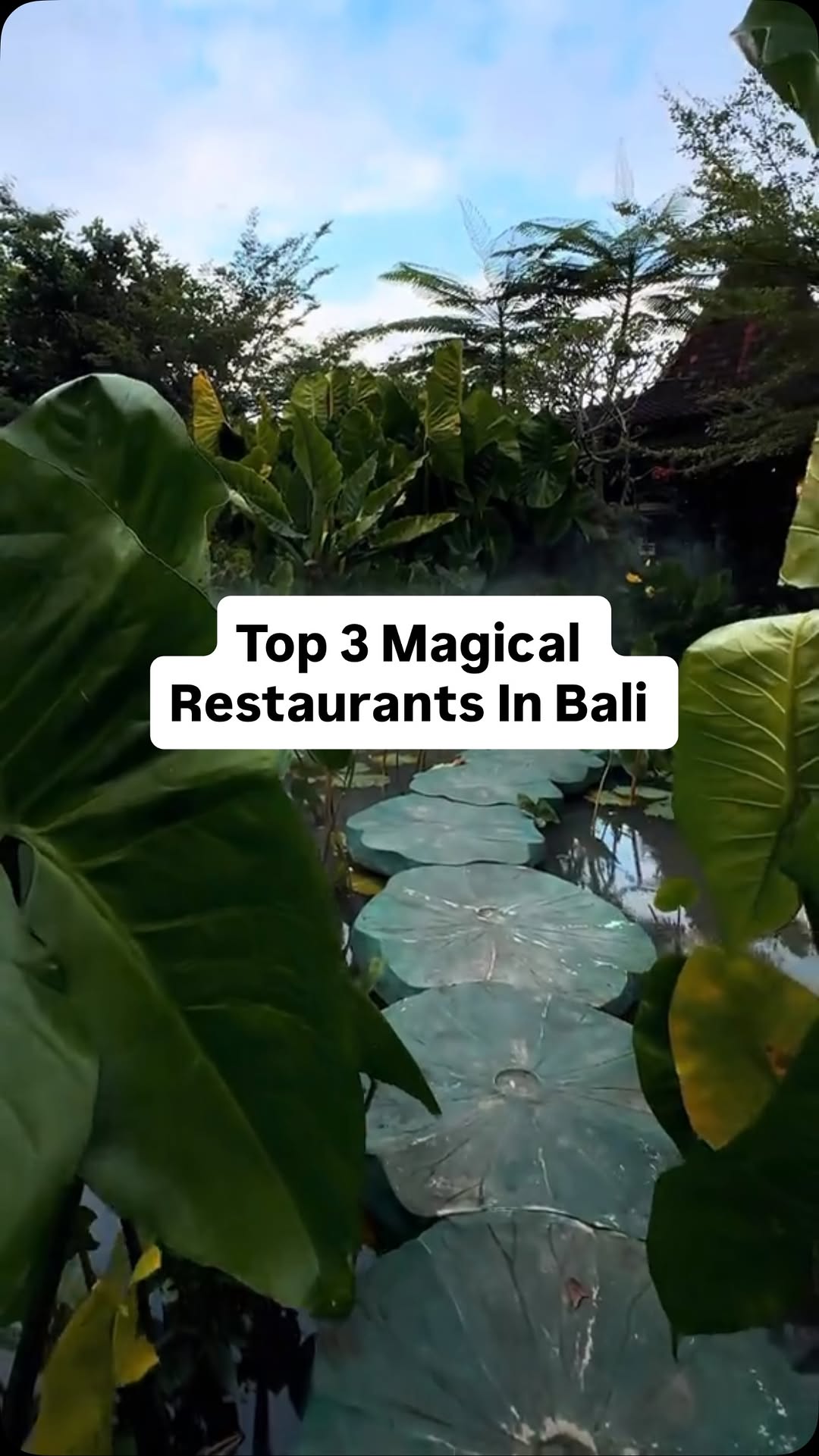 3 Restaurants in Bali