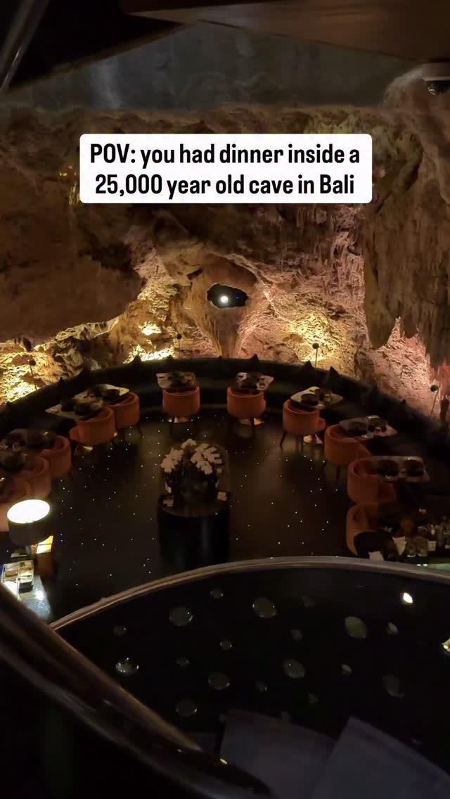 The Cave Bali: Fine Dining in a Natural Cave