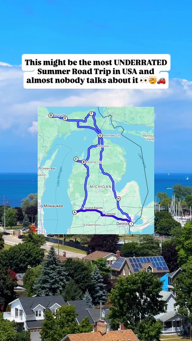 Michigan Road Trip: Lakes, Dunes, Waterfalls, and More