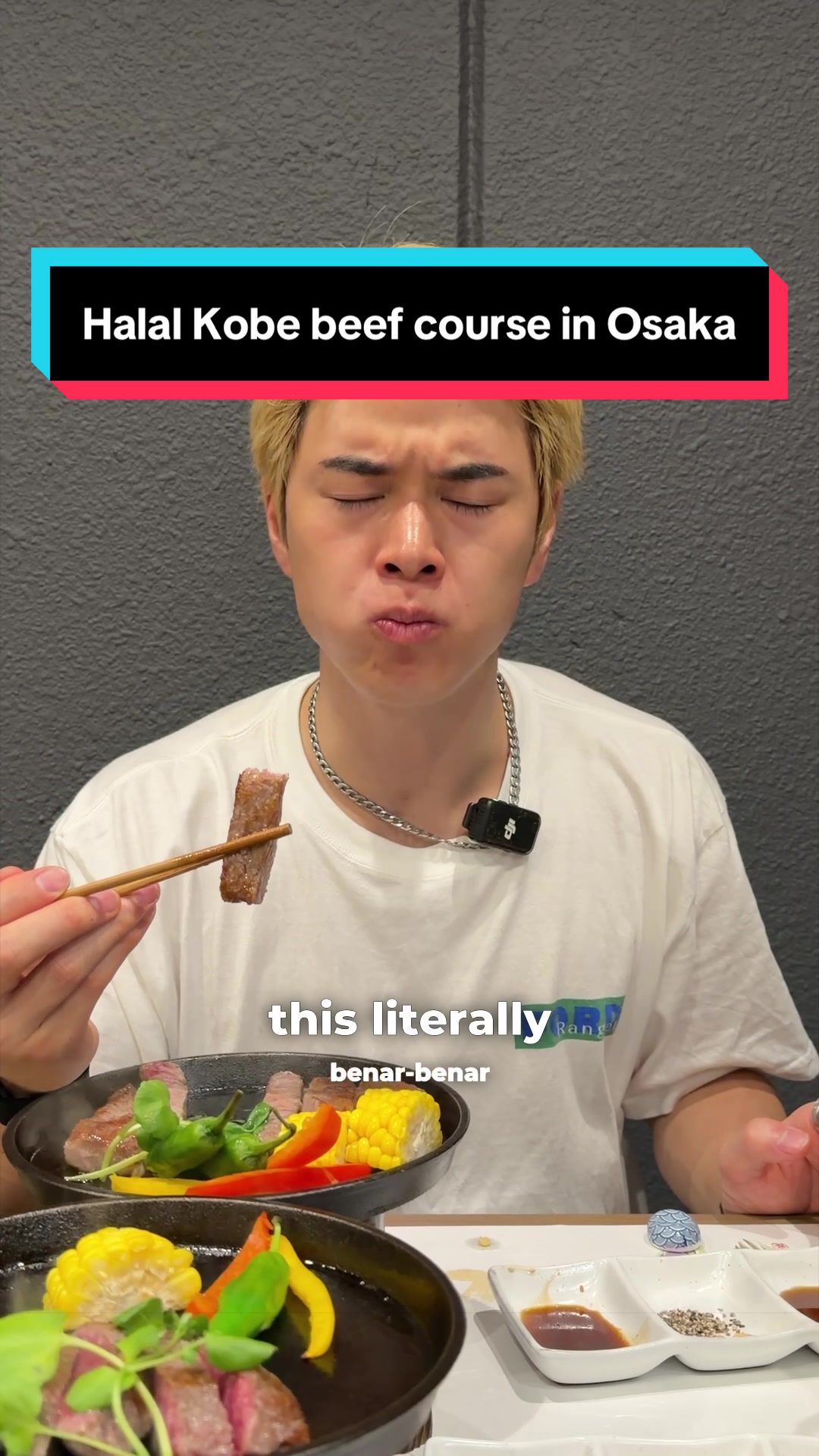 Halal Kobe Beef Restaurant in Osaka