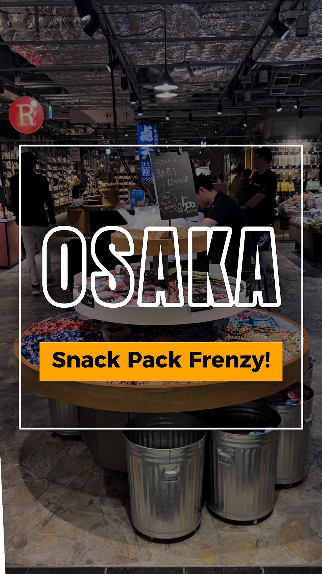Japanese Snack Events At Osaka Markets