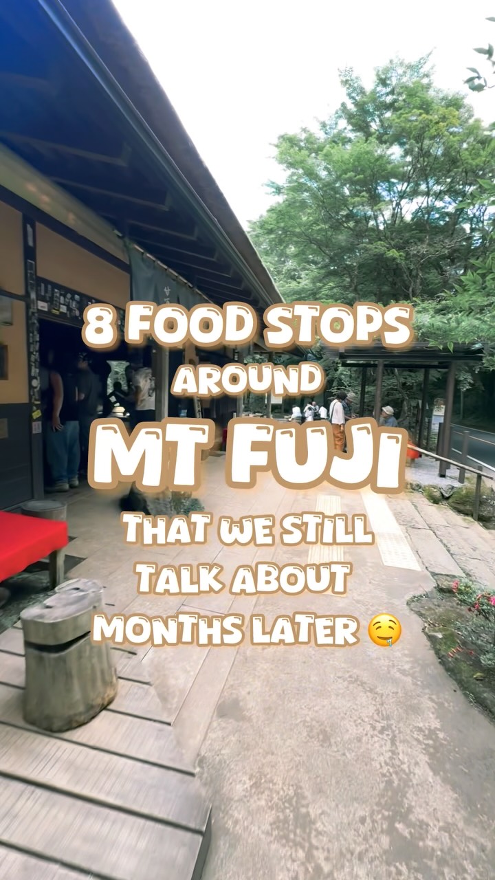 Culinary Stops Around Mount Fuji