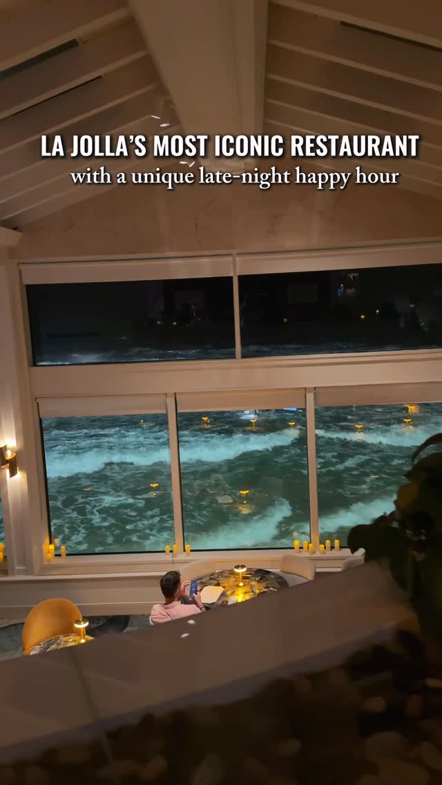 La Jolla's Iconic Oceanfront Dining Experience