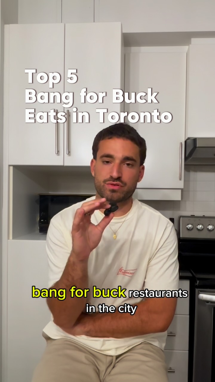 Top 5 Budget-Friendly Eateries In Toronto