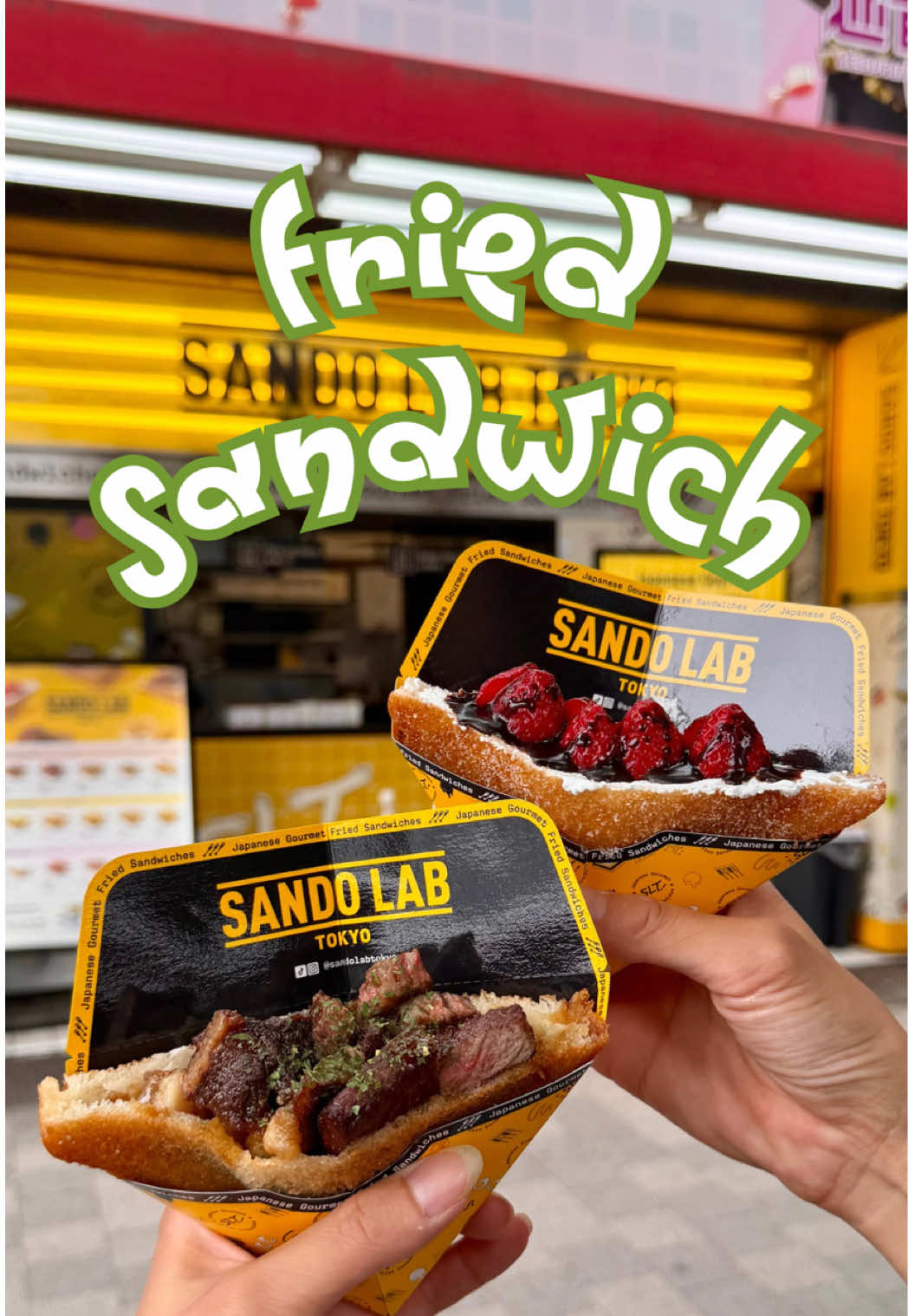 Sando Lab Tokyo Serves Indulgent Sandwiches