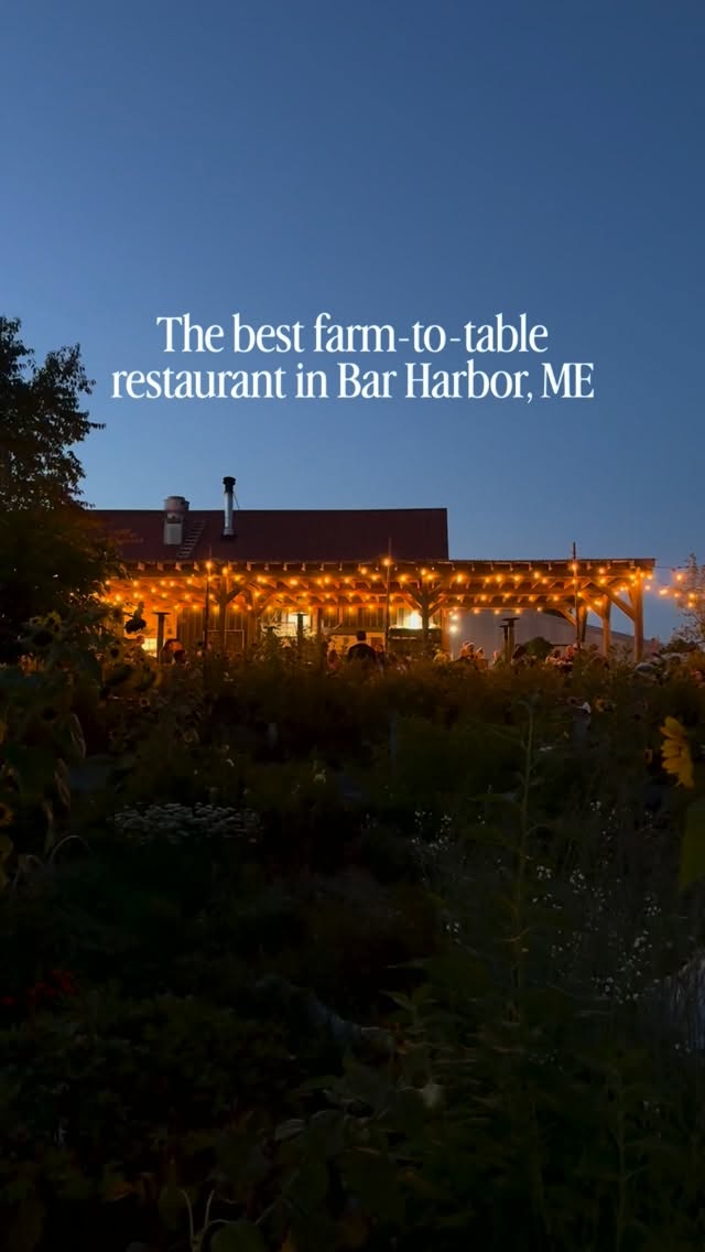 Farm-to-Table Restaurant Delights in Maine