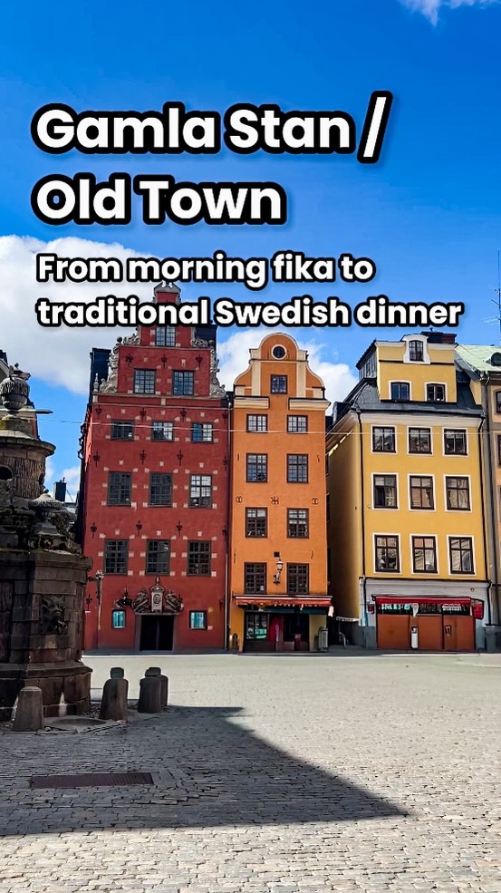 One Day Itinerary For Stockholm's Historic Old Town