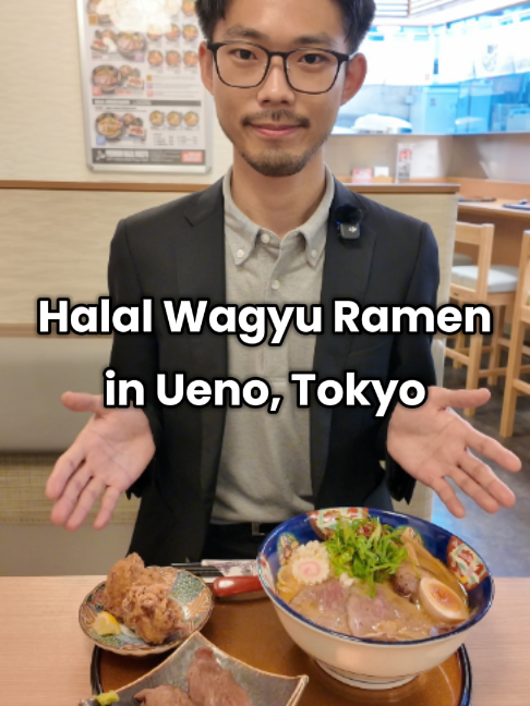 Halal Wagyu Ramen and Prayer Room Near Ueno Park