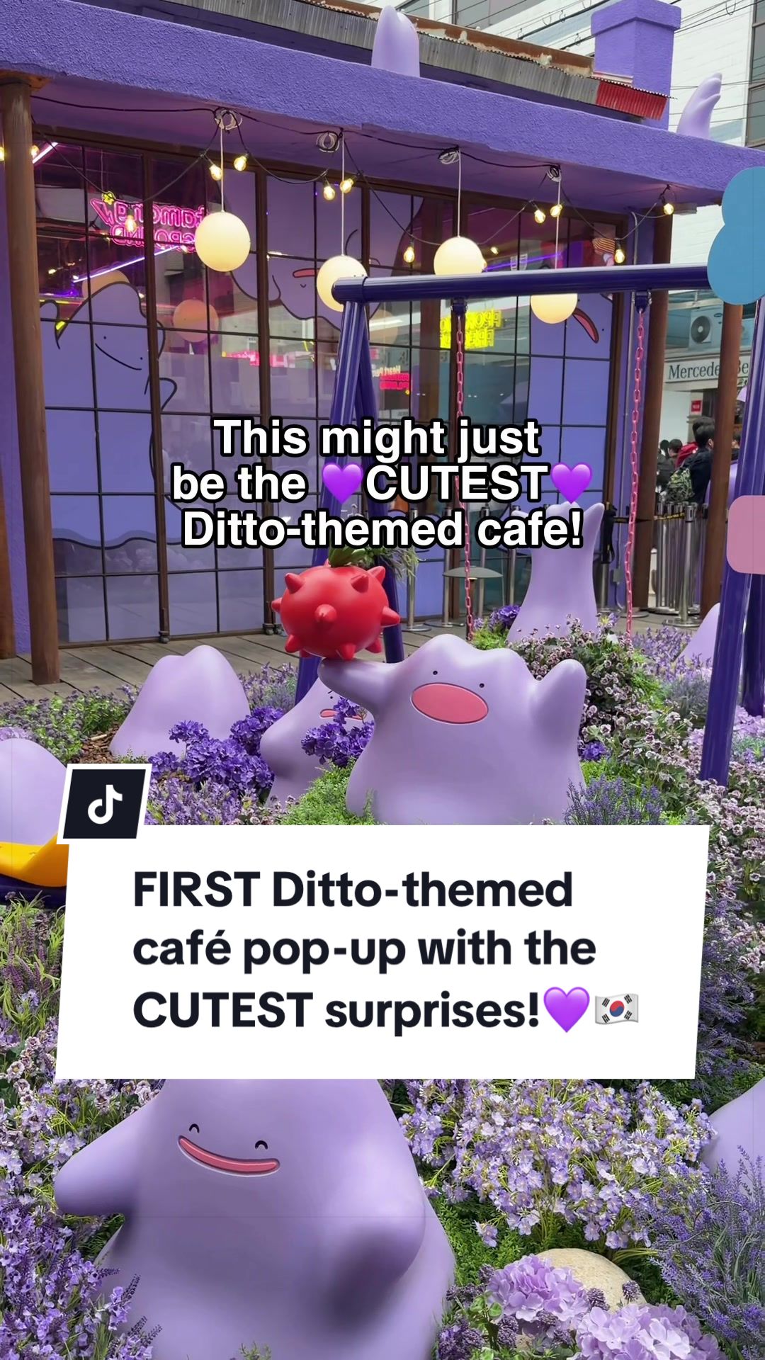 Ditto-Themed Pop-Up Cafe In Seoul