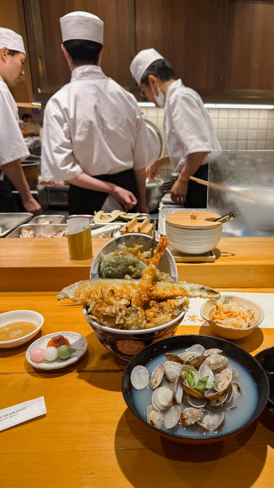 Tempura Makino Namba Serves Light Crispy Tempura