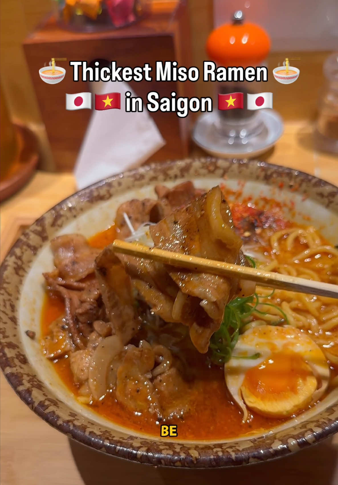 Thick Miso Ramen with Pork Belly