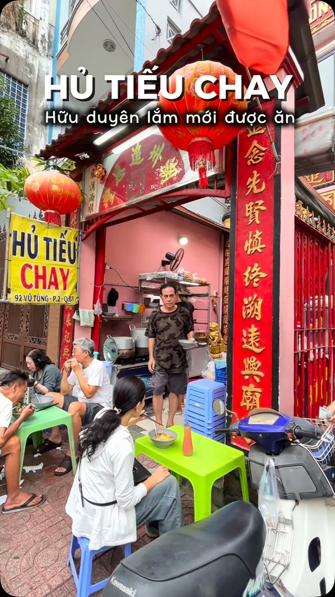 Ho Chi Minh City Vegetarian Noodle Stall
