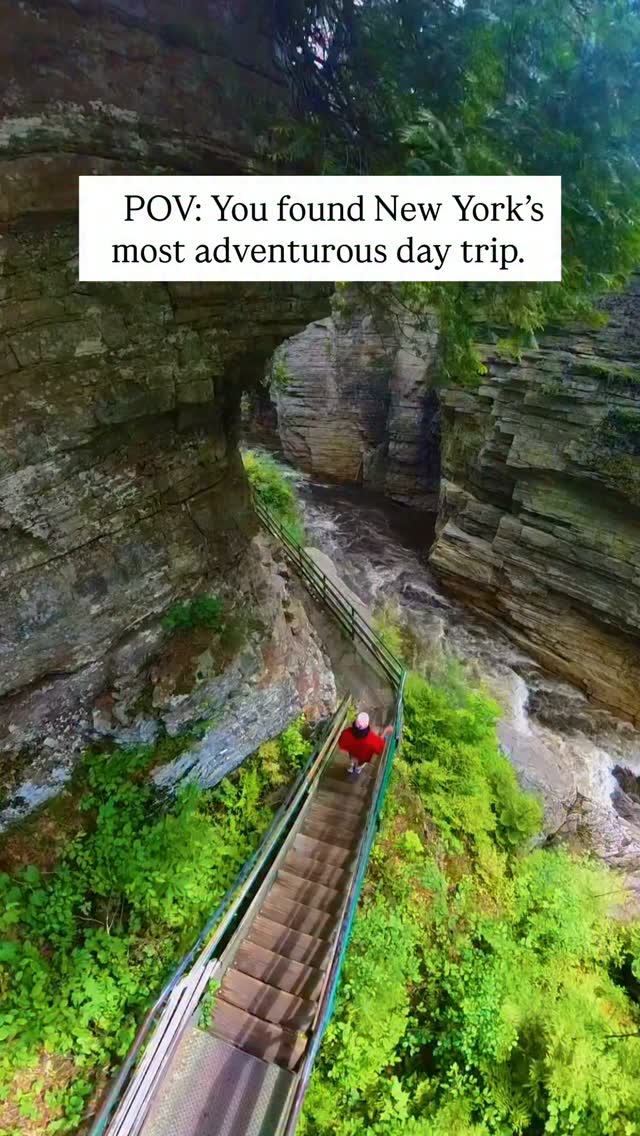 Ausable Chasm: New York's Jurassic Park Adventure