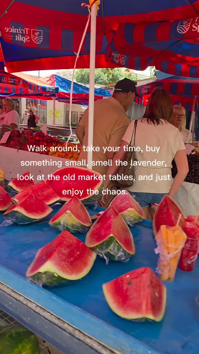 Split's Green Market Offers More Than Just Produce