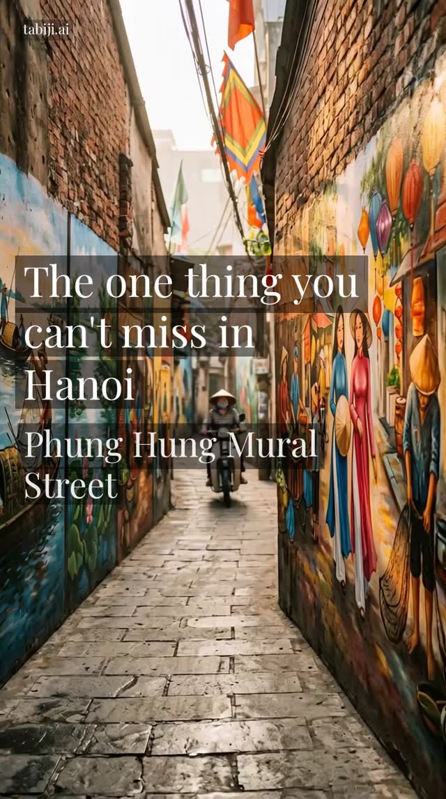 Hanoi's Phung Hung Mural Street