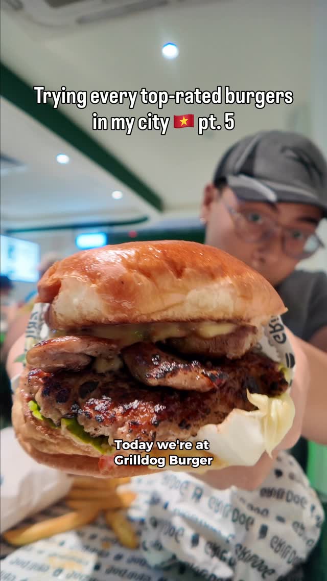 Unique Fusion Burgers at GrillDog Burger