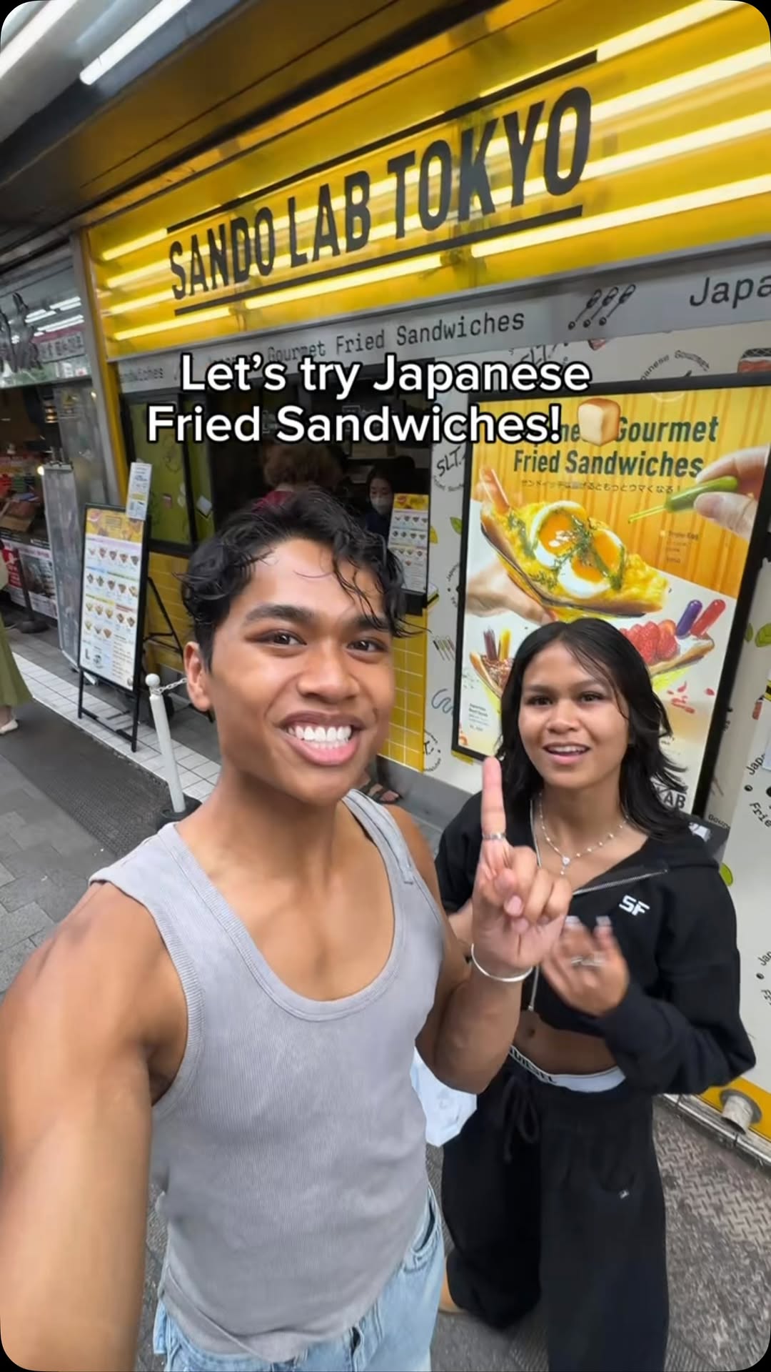 Fried Sandwiches and Matcha Treats at Sando Lab Tokyo
