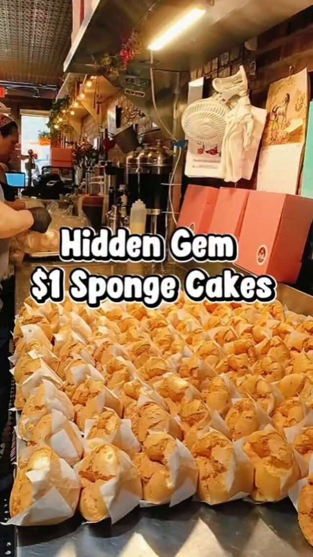 Spongies Cafe: Chinatown's Affordable Sponge Cake Gem